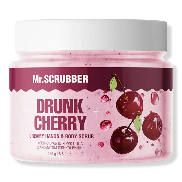 Creamy Hands & Body Scrub Drunk Cherry