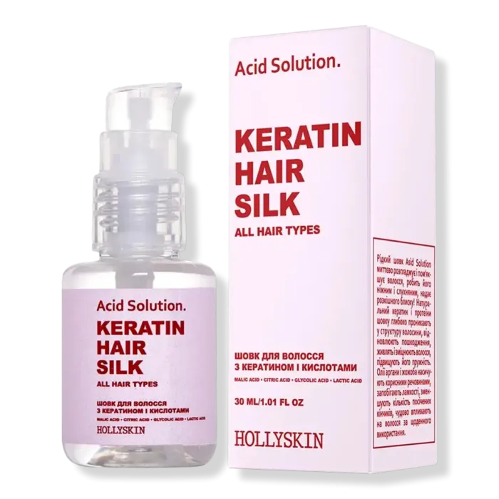 Keratin Hair Silk Acid Solution.