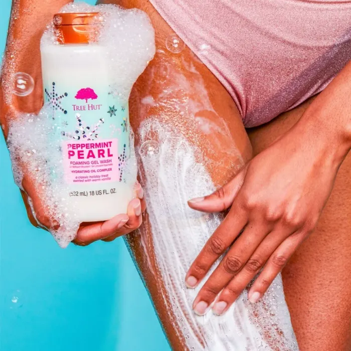 Peppermint Pearl Foaming Gel Wash