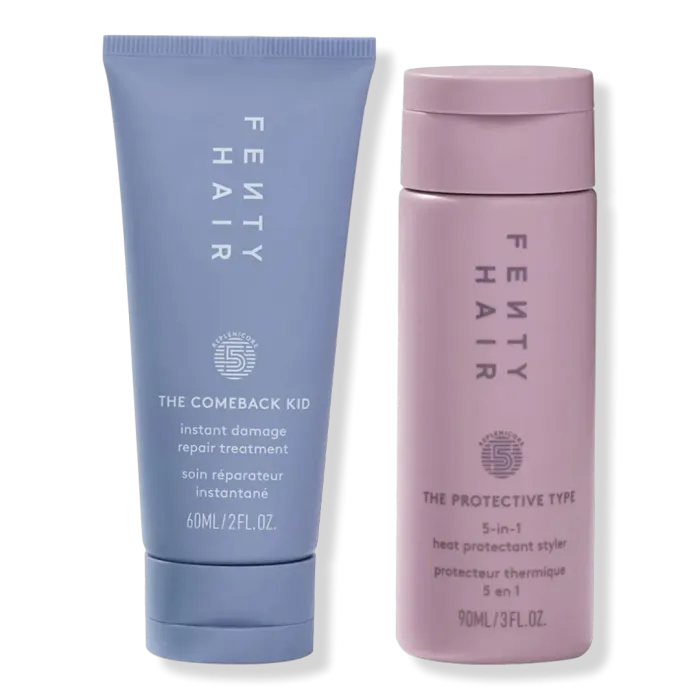 The Protection Posse Instant Damage Repair Treatment + Heat Protectant Set