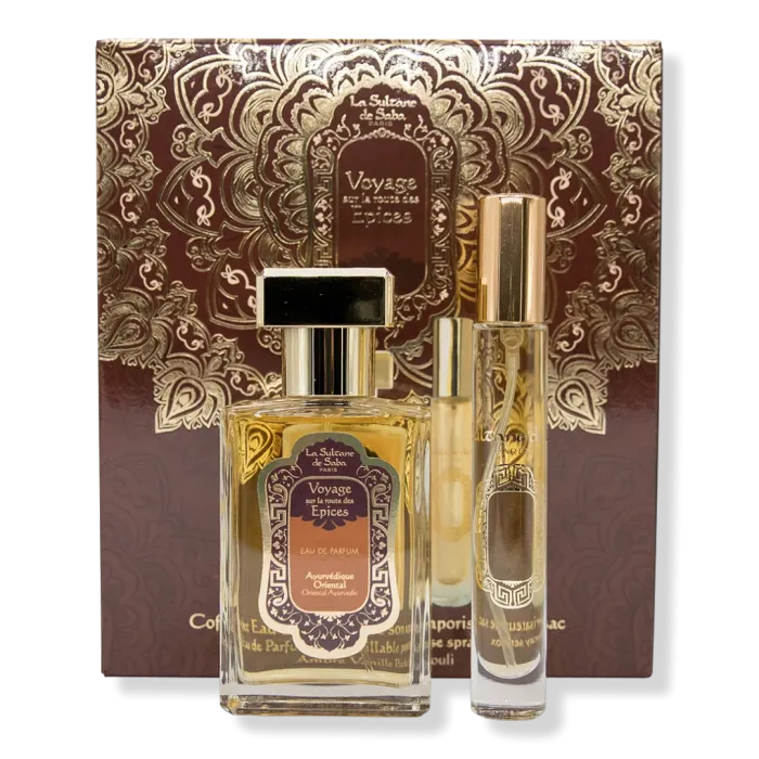 Perfume Gift Set Ayurvedic Perfume + Travel Spray