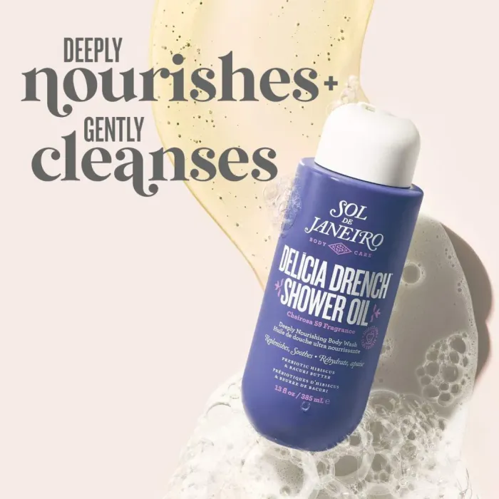Delícia Drench Shower Oil