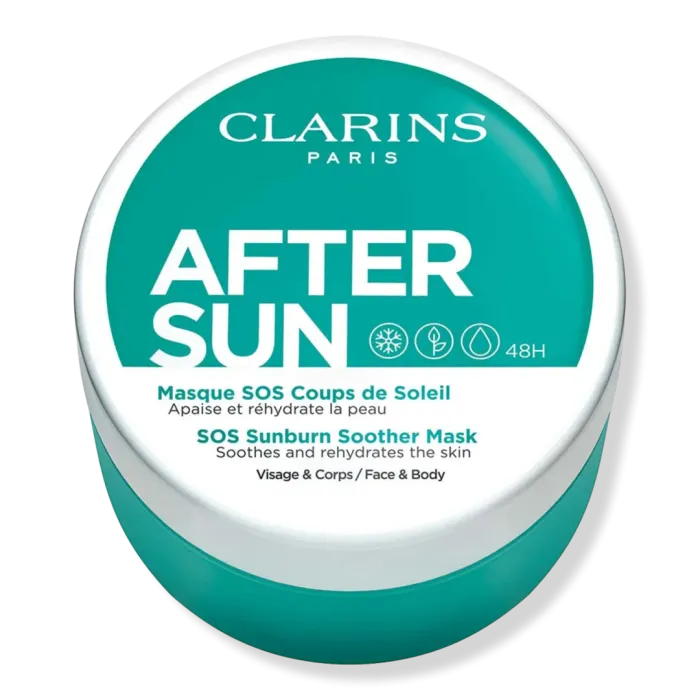 SOS Sunburn Soother Mask - After Sun Cooling Gel Mask