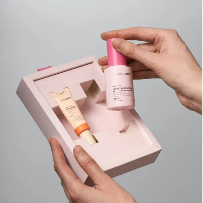 Gentle Peel Lactic Acid Serum x Bifida Barrier Sun Cream