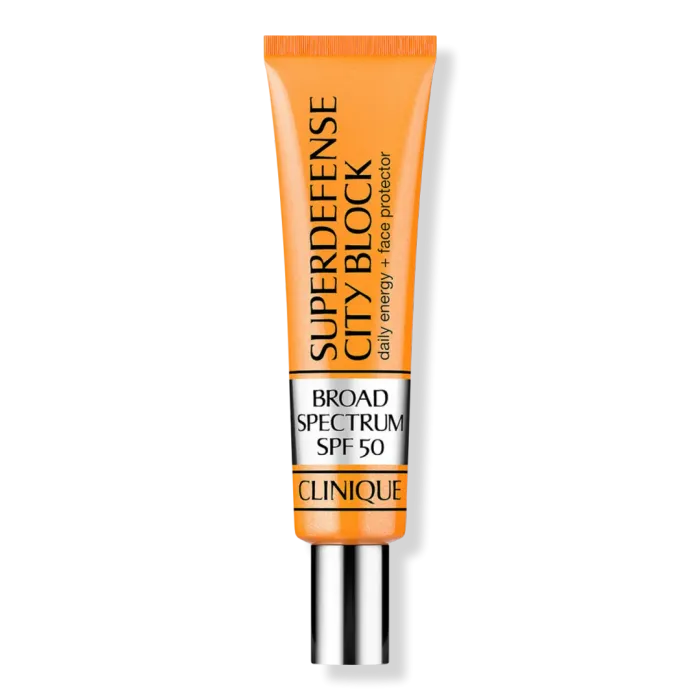 Superdefense™ City Block Broad Spectrum SPF 50 Daily Energy + Face Protector