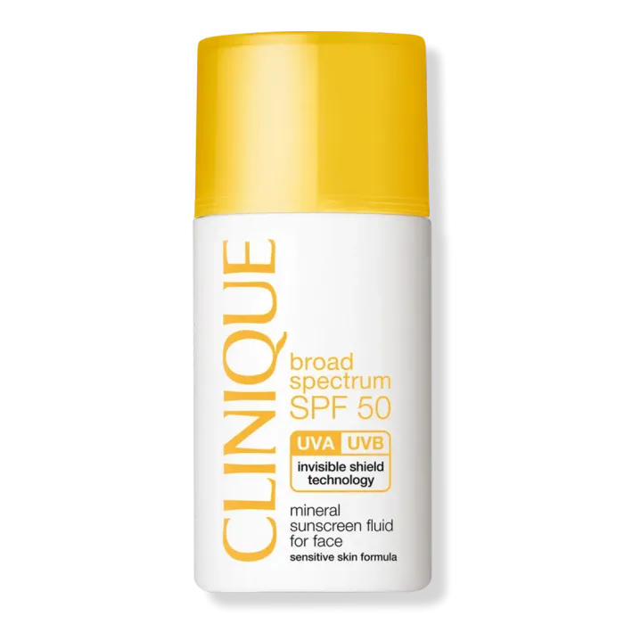 SPF 50 Mineral Sunscreen Fluid For Face