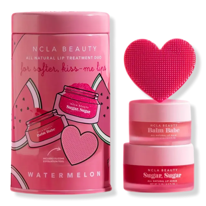 Watermelon Lip Care Duo + Lip Scrubber