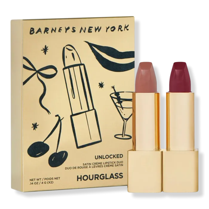 Hourglass & Barneys New York Unlocked Satin Creme Lipstick Duo