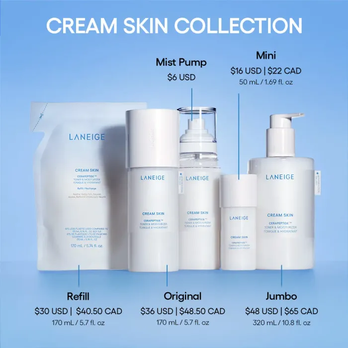 Cream Skin Toner & Moisturizer