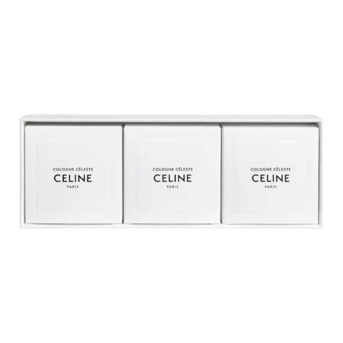 Perfumed Soaps Set Cologne Céleste