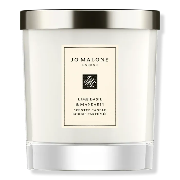 Lime Basil & Mandarin Scented Candle