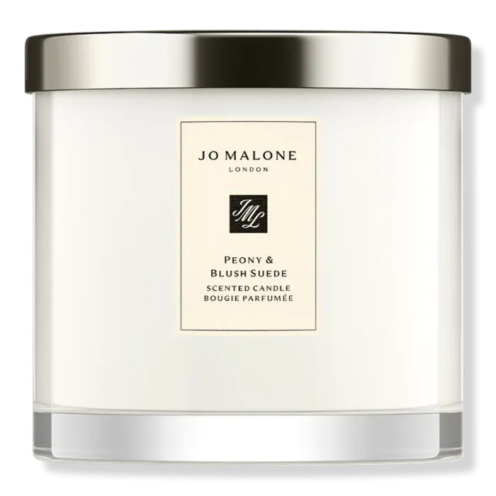 Peony & Blush Suede Scented Candle