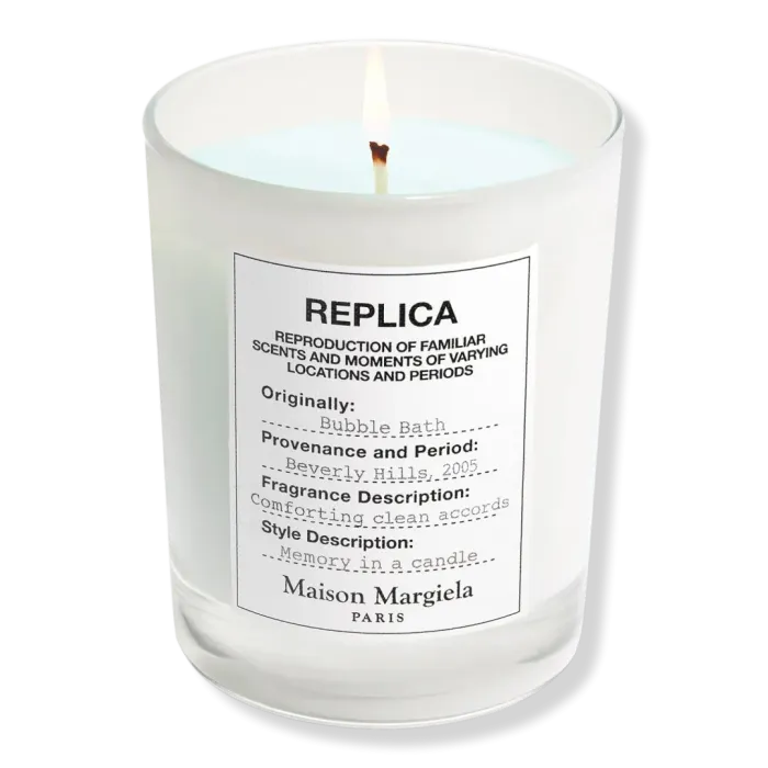 Replica Bubble Bath Scented Candle