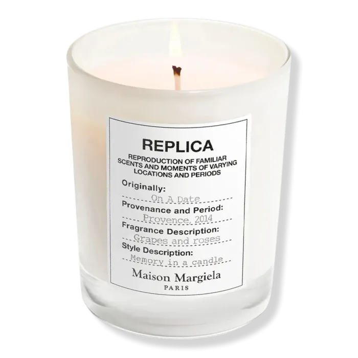 Replica On A Date Scented Candle