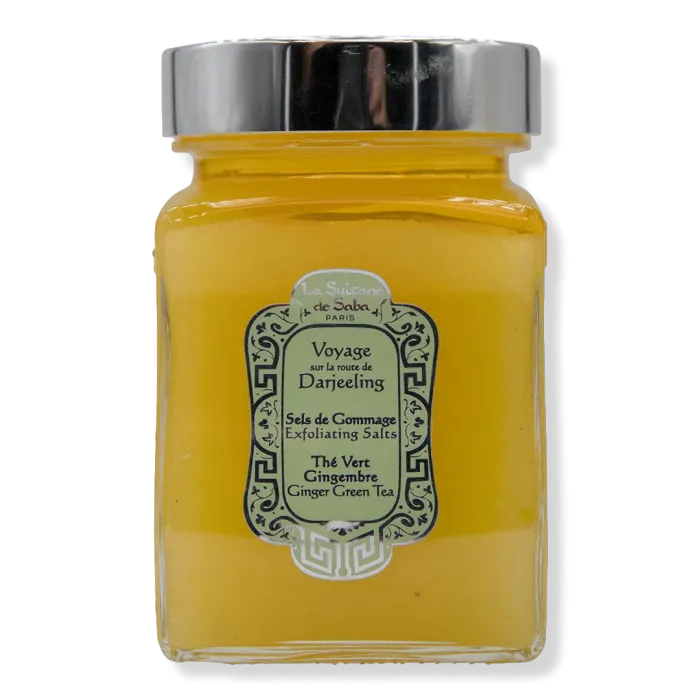 Exfoliating Salts Ginger Green Tea Fragrance